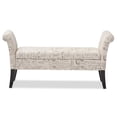thumbnail image 3 of Bowery Hill Tufted Storage Bench in Beige, 3 of 7