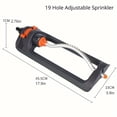 thumbnail image 4 of 19 Holes Lawn Sprinkler,Automatic Oscillating Sprinklers for Yard,Water Sprinkler for Lawn,Watering Device for Agricultural Irrigation in The Home Garden, 4 of 7