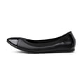 thumbnail image 2 of Zapatos DREAM PAIRS Ballerinas Sole-Flex Planas Negras Talle 11, 2 of 6