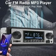 thumbnail image 2 of CURUK Single Din Car Stereo with Bluetooth, In-Dash Digital Media Receiver, Hands-Free Calling, MP3 Player, USB/SD/AUX Inputs, FM Radio & Audio Recording,2.16 in, 2 of 9