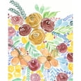 thumbnail image 3 of Moore, Regina 20x24 Black Modern Framed Museum Art Print Titled - Flower Carousel I, 3 of 5