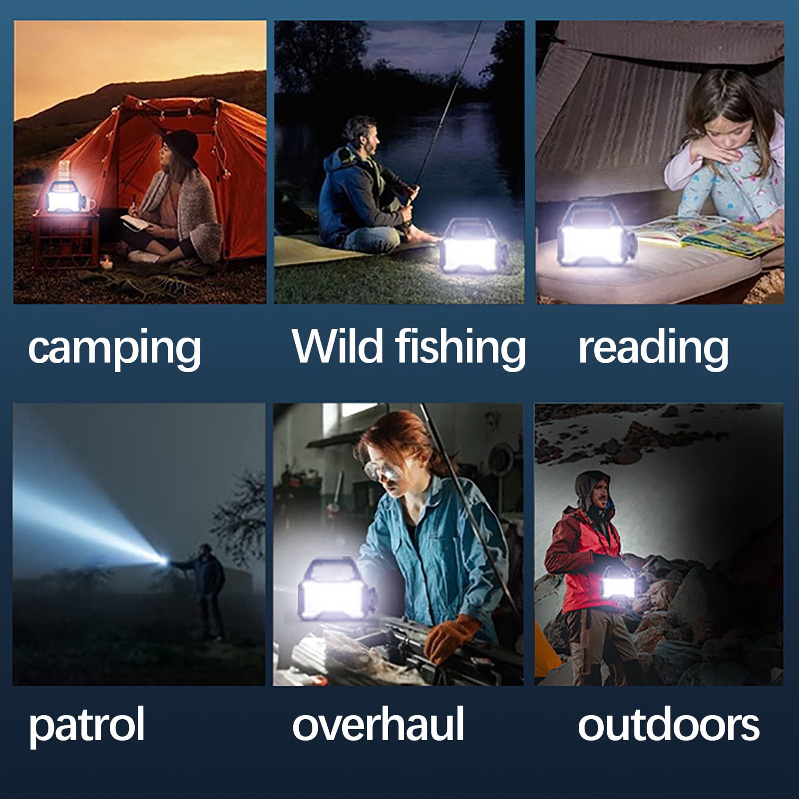 TERGAYEE Rechargeable Electric Camping Lantern