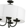 thumbnail image 6 of 42983-04 Livex Lighting Brookdale - 3 Light Pendant In Transitional Style-15 Inches Tall and 16 Inches Wide-Black Finish    -Traditional Installation, 6 of 9