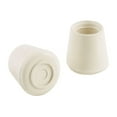 thumbnail image 2 of Tip Furniture Leg 3/4in White,No 9119,  Shepherd Hdwe. Prod., Llc.,PK6, 2 of 2