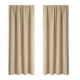 thumbnail image 2 of Cortinas Aislantes Térmicas Ahorro de Energía Para Dormitorio y Cocina Cortinas de Seda Negra Xihbxyly, 2 of 3