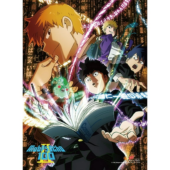 Mob Psycho 100 S2- Ova Key Art Ss Wall Scroll 18.5"X25.2"