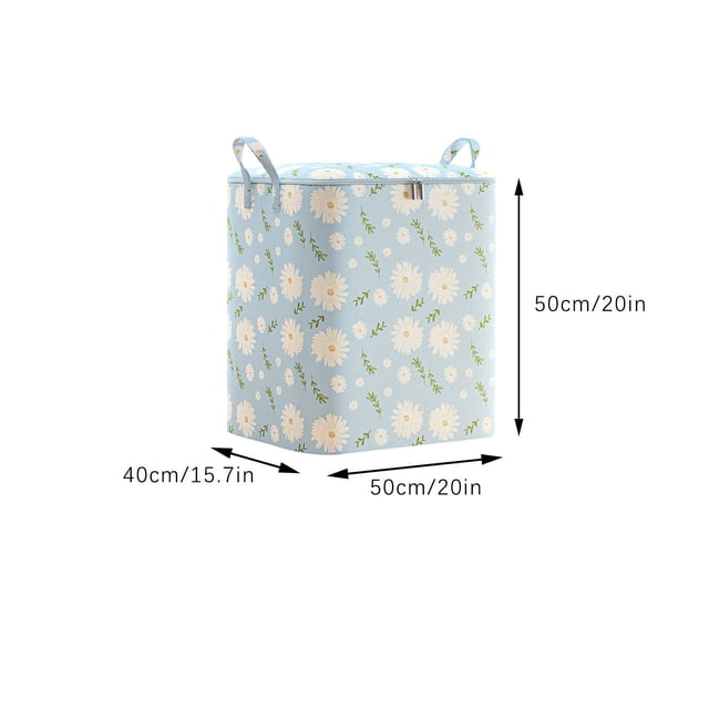 Blanket Storage Bags with Zipper Oversized Clothes Quilts Storage Bag Wardrobe Sorting Storage Box Portable Storage Bag Zipper Cup Storage Bag Bedding Storage Bags with Zipper