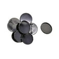 thumbnail image 3 of Base de 10 Broches en Blanco Bandeja Redonda de Cabujón de 25 Mm para Insignia Negro Sunnimix Bisutería Cabochon en blanco, 3 of 8