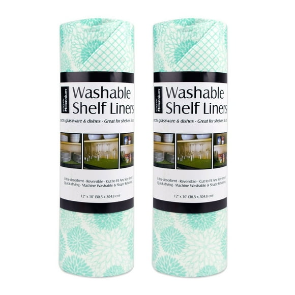 Revestimiento para estante DII Aqua Dahlia (juego de 2) Design Imports CAMZ36584