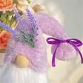 thumbnail image 4 of Lavender Swedish Gnomes Decoration for Home Pastel Spring Summer Tiered Tray Plush Decor Nordic Dwar, 4 of 5