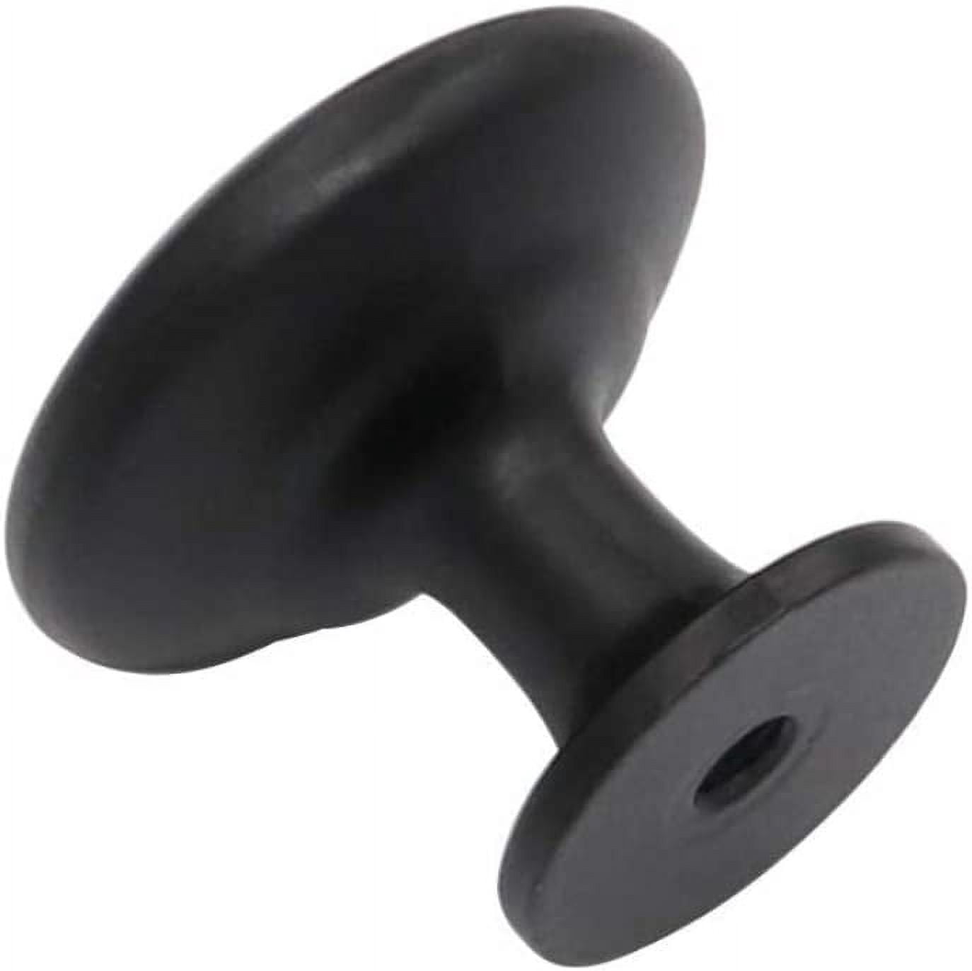 Goldenwarm 15 Pack Cabinet Knobs Black Drawer Knobs Single Hole for Kitchen Hardware