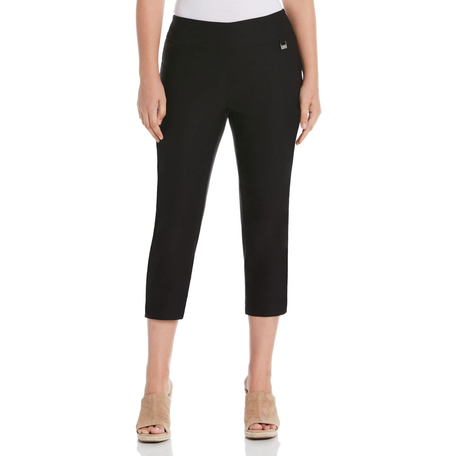 Rafaela Comfort Khaki Capri Pants Woman's Size 10 P NEW - beyond