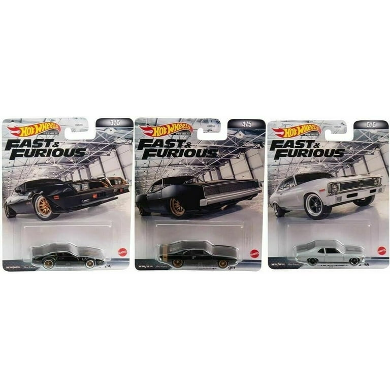 Hot Wheels Premium Fast & Furious 2022 Complete 5‑Pack (DMC55‑957J