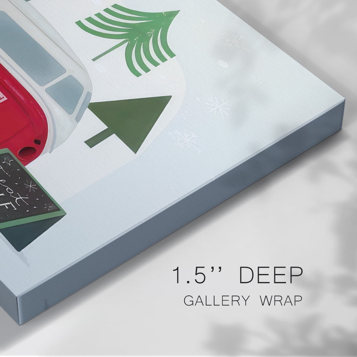 Santa's Foodtruck Collection A- Gallery Wrapped Canvas