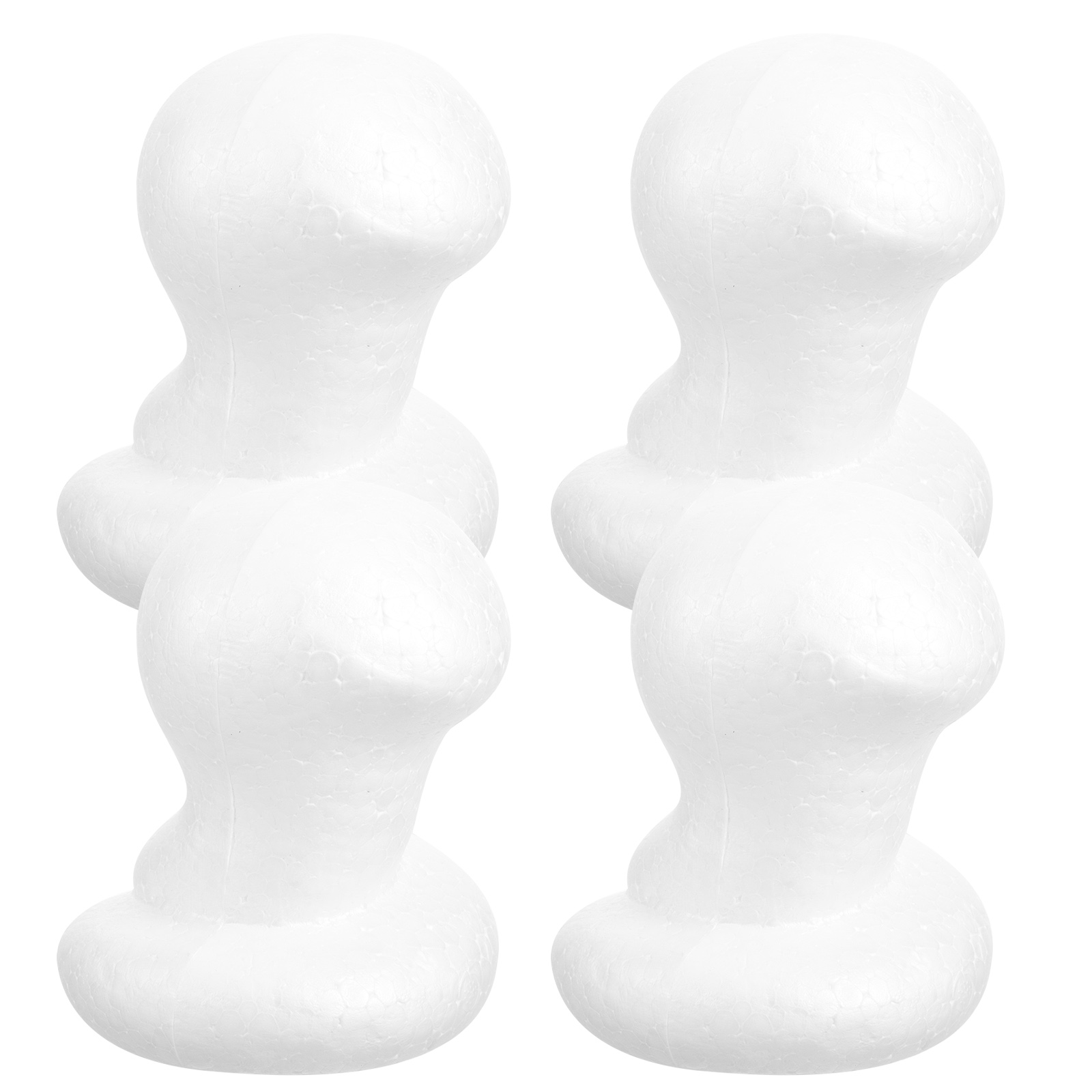 FRCOLOR 4Pcs DIY Foam Crafts Animal Shape Foams Craft Party Foams