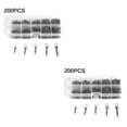 thumbnail image 1 of relayinert High-Performance Coarse Sea Carp Fishing Tackle with Small Hook Line Link Connector Swivels 200 pcs 2Set, 1 of 6