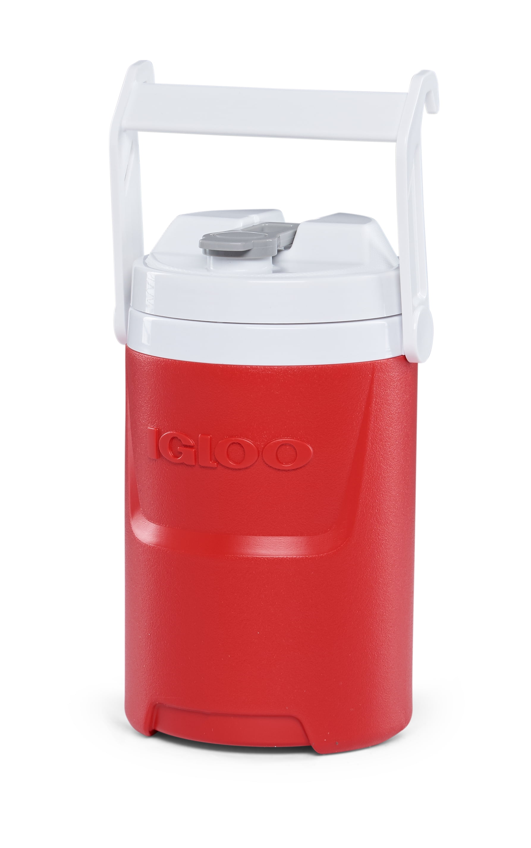 Igloo Elite Half 1/2 Gallon Red Water Cooler Jug K-9 Training Drinking Bowl USA 