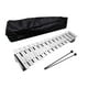 thumbnail image 5 of Glockenspiel de 15 notas de percusión de juguete con bolsa de transporte y mazos Hugo Xilófono de percusión, 5 of 10