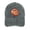 Gray, variant on Cinnamon Roll Gray Baseball Cap for Men Women, Adjustable Snapback Hats Cotton Hat
