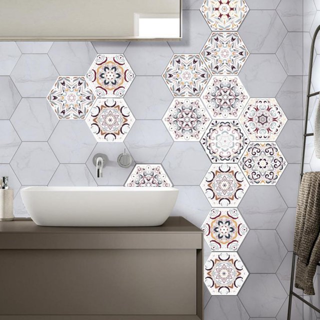 Establecer 10 Unids Adhesivo de Calcomanía de Pared de Papel Etiqueta de La Habitación Decoración 4 BLESIY Adhesivo de pared autoadhesivo