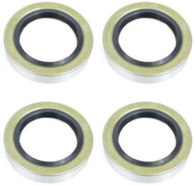 Southwest Wheel 4Pack Trailer Hub Grease Seals 3500 lbs. Axle 1.719" x