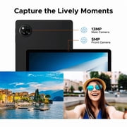 DOOGEE Tab A9 Pro+ 11 inch Tablet with 90Hz Display,30GB+128GB/2TB TF Octa-Core Gaming Tablets,8580mAh,Android 15 Tablet,1080P,Bluetooth 5.0+5G WiFi Tablets,13MP+5MP,Face ID/OTG Black