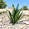 thumbnail image 2 of (Green-55cm) Anti-rust Metal Agave Agave Plant, 2 of 9