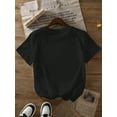 thumbnail image 3 of Retro Twilight  Graphic Printed Casual Round Neck Short Sleeve T-Shirt Women's Summer Tops, 3 of 6
