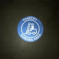 thumbnail image 5 of TRADESAFE Forklift Parking Area Sign, Anti Slip Safety Sign, 17” Diameter Floor Sticker, 12 Mil Vinyl, 5 of 8