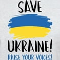 thumbnail image 3 of CafePress - Save Ukraine Raise Your Voices Light T Shirt - Men's Classic Graphic T-Shirt, 3 of 4