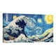 thumbnail image 1 of Cuadro Decorativo Gran Ola Estrellada Canvas Revolution  Cuadro 120 x 60 cm, 1 of 5