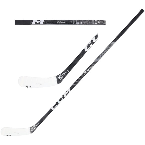 Mathew Barzal New York Islanders Autographed Game-Used Black CCM Stick from the 2022-23 NHL Season - RG13327362 - Fanatics Authentic Certified