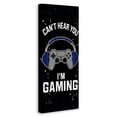 thumbnail image 2 of Stupell Industries Contemporary Can't Hear You Gaming Canvas Art, 10 x 24, by Kim Allen, 2 of 8