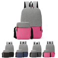 thumbnail image 2 of Laptop Backpack Large Capacity Lightweight Travel Backpack with Shoulder Purse, 2 of 10