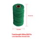 thumbnail image 2 of Cuerda de algodón hecha a mano, 3 mm de diámetro, de un solo color, tejidas para manualidades, cuerdas de 100 m, verde 1 Rollo Scienceny HA5320-14B, 2 of 6