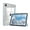 Light Blue, variant on SZPSGC Case for iPad Pro 11 Inch 4th 3rd 2nd Generation Clear Transparent Back with Pencil Holder,Blue