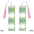 thumbnail image 2 of Kdxio Cartoon Cactus Print Metal Tassel Bookmarks,Perfect Gift for Art Lovers and Bookworms Metal Bookmarks for Women, 2 of 8