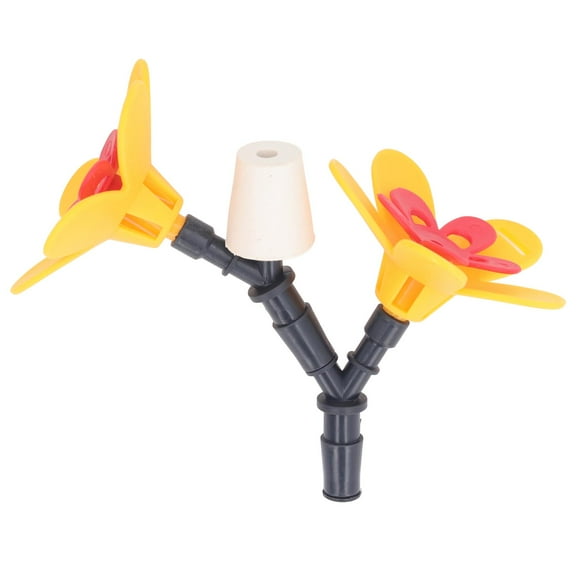 Biberon Mangeoire Bricolage pour Colibris Recyclage Sûr Inoffensif Alimentation des Oiseaux Kit de Fleurs Accessoires de Jardin et de Patio