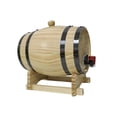 thumbnail image 4 of Accesorios para barriles de madera de pino, equipo de almacenamiento de cerveza de madera, estilo retro para bar en casa. 3 litros, 4 of 9