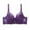 Purple, variant on Sngxgn Comfort Wireless Lace Bralette for Women, Light Padded Bra, Longline Bralette with Soft C up Foam(Black,100D)