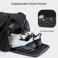 thumbnail image 4 of Mochila deportiva Kookoomia impermeable para hombre, color negro, 4 of 6