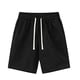 thumbnail image 2 of Ceisia Men's Cargo Shorts Large Pockets Elastic Waist Drawstring Jogger For Camping Hiking Black XL Gift, 2 of 8