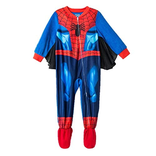spiderman footie pajamas for adults