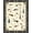 Brown Blue Beige, Pattern 3, variant on ODIKA Fish Bass Fishing Trout Lure Cabin Border Sporting Bathroom Doormat for Playroom, Bedroom, Reading Nook, Pet Friendly & Kids Safe Play