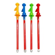 Giant Bubble Wand Bubble Wand Set 18 Inch Big Bubble Wand with 0.7 Oz Giant Bubble Solution Summer Outdoor Toys for Student Random Color 1 Pack