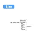 thumbnail image 2 of Compression Spring, 5Pcs 304 Stainless Steel, 3mm OD, 0.2mm Wire, 5mm Free Length, 2 of 6