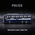 thumbnail image 4 of BESTSKY 2026 New Rc Car Simulation Design Police Car Toy Interactive Lighting School Bus Blue for Kids' Play, Educational Toys, Interactive Learning, Vehicle Collections, Imaginative Play., 4 of 6