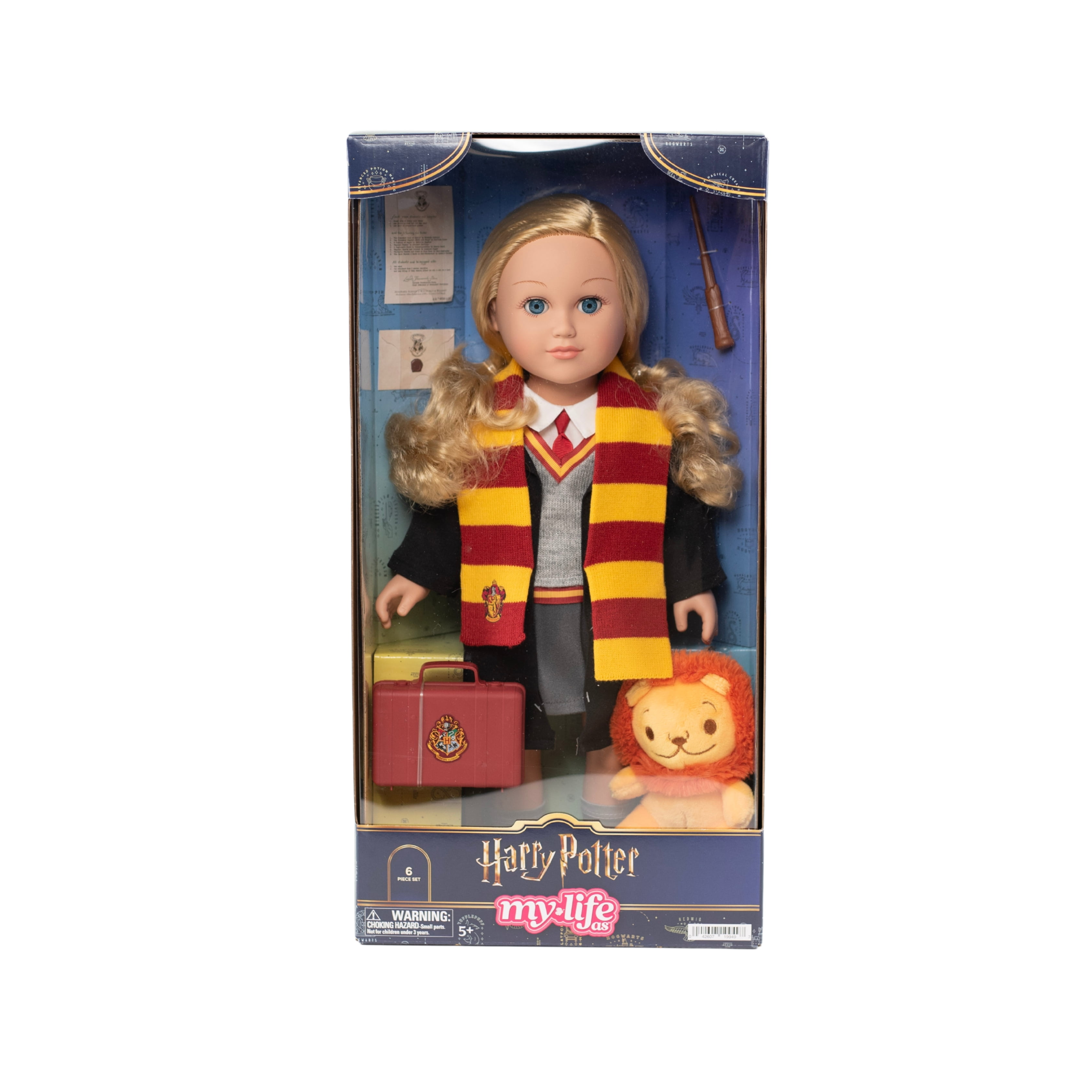 My Life As Harry Potter Gryffindor Posable 18inch Doll,  Medium Blonde Hair, Blue Eyes  (图2)