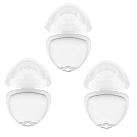 Hippie Hype Pacifier Holder Case, BPA Free Travel Container Box - Pack of 3