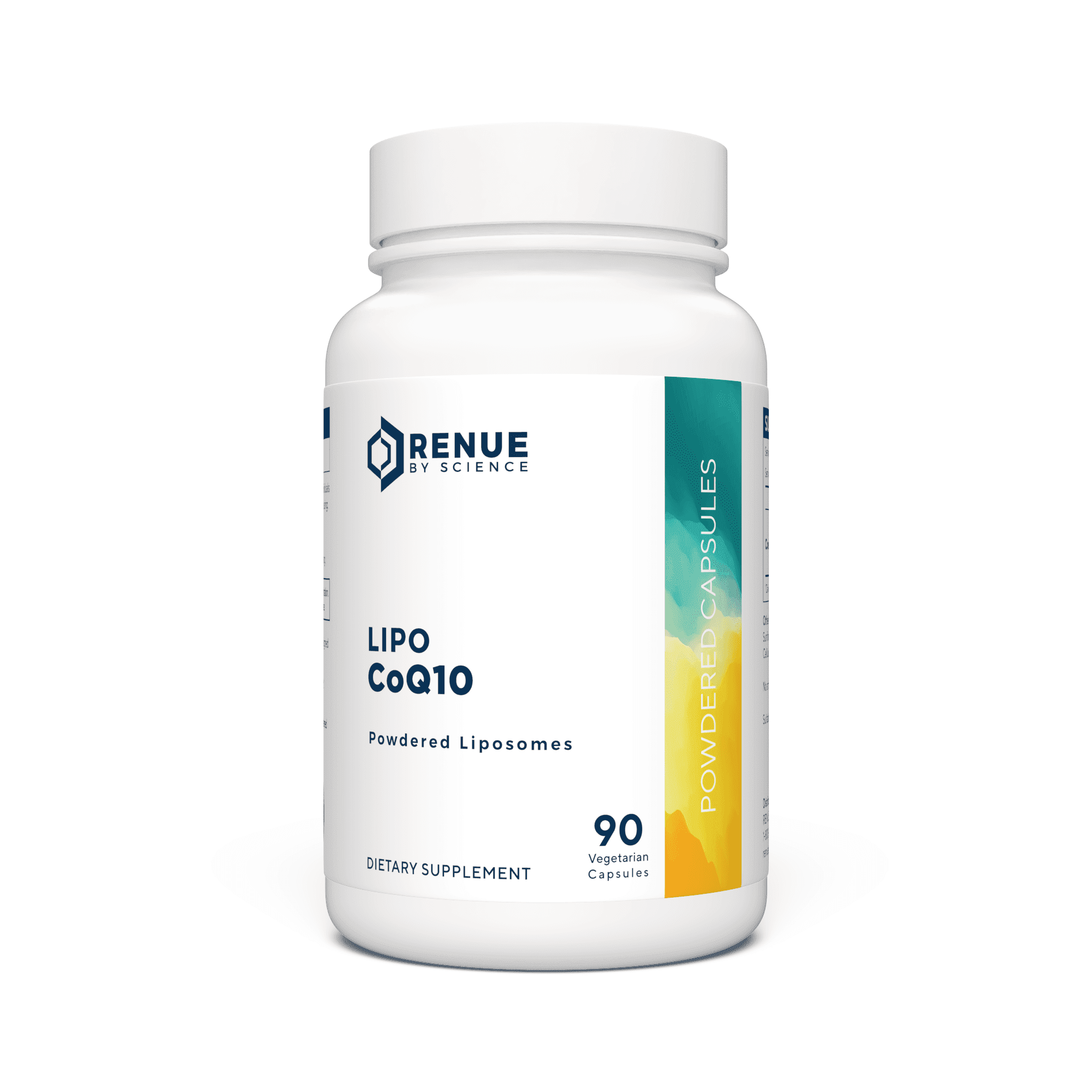 RENUE by SCIENCE CoQ10 - Coenzyme Q10 as Ubiquinol CoQ10 | High Strength Liposomal CoQ10 200mg Supplement | 90 Co Q10 Capsules | Non-GMO & Allergen Free | Made in the USA Third-Party Tested